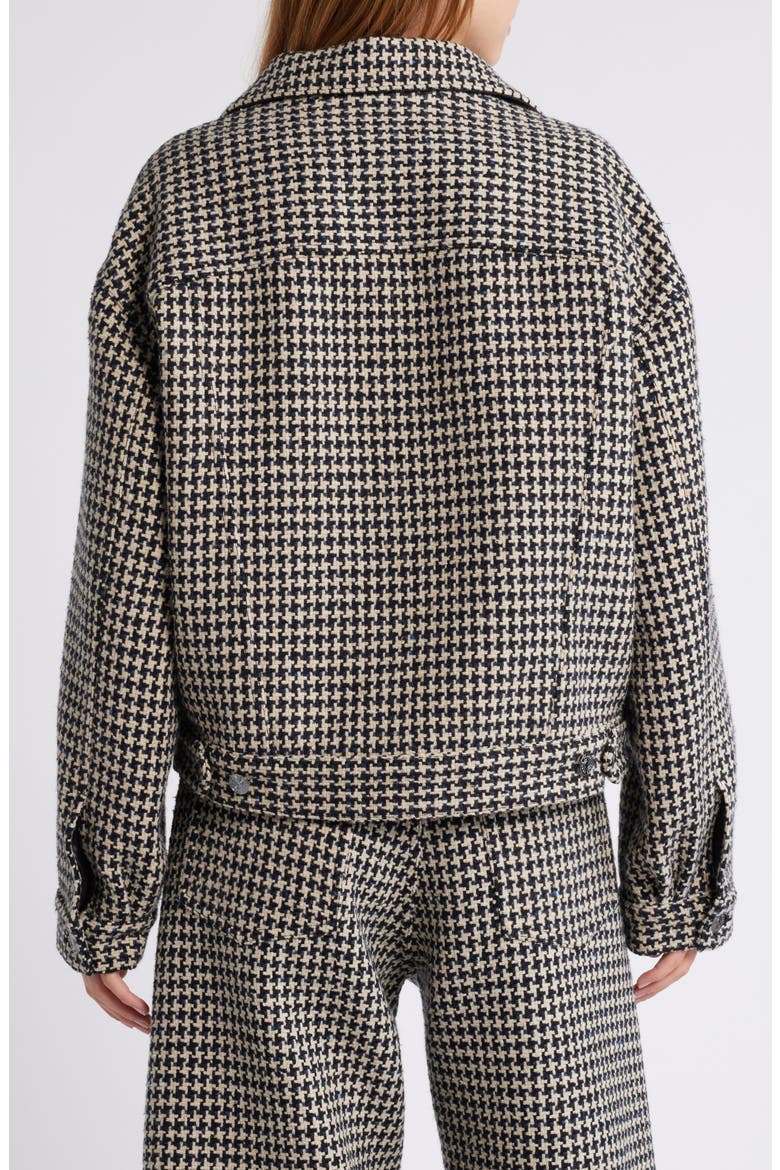The Tweed Boxy Jacket, Alternate, color, HOUNDSTOOTH