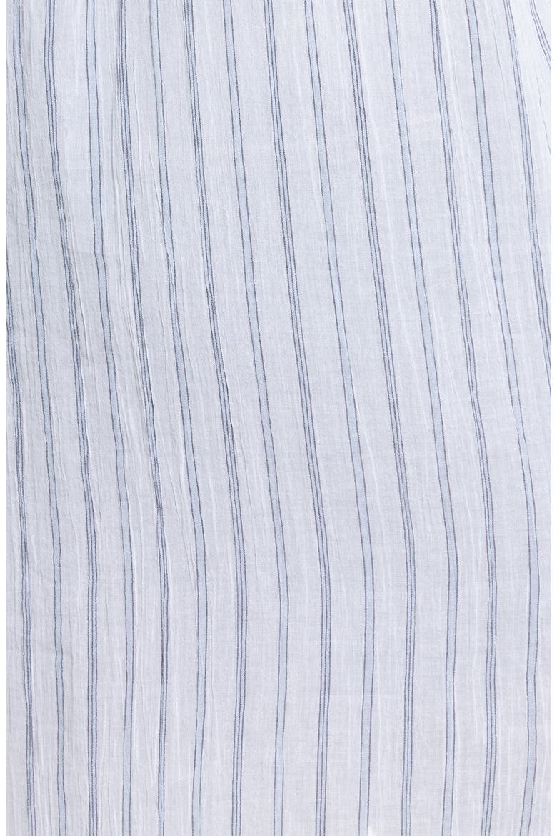 Stripe Woven Tunic, Alternate, color, BLUE- WHITE LARCH STRIPE