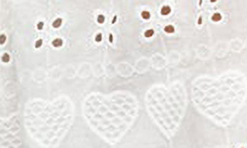 EDIKTED EDIKTED MINA COTTON EYELET BLOOMER SHORTS