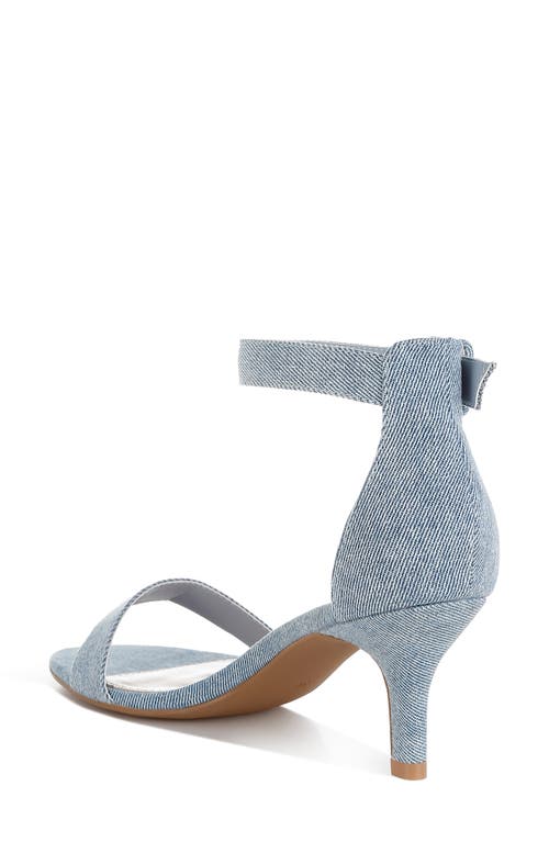 London Rag Ozula Ankle Strap Sandal In Denim