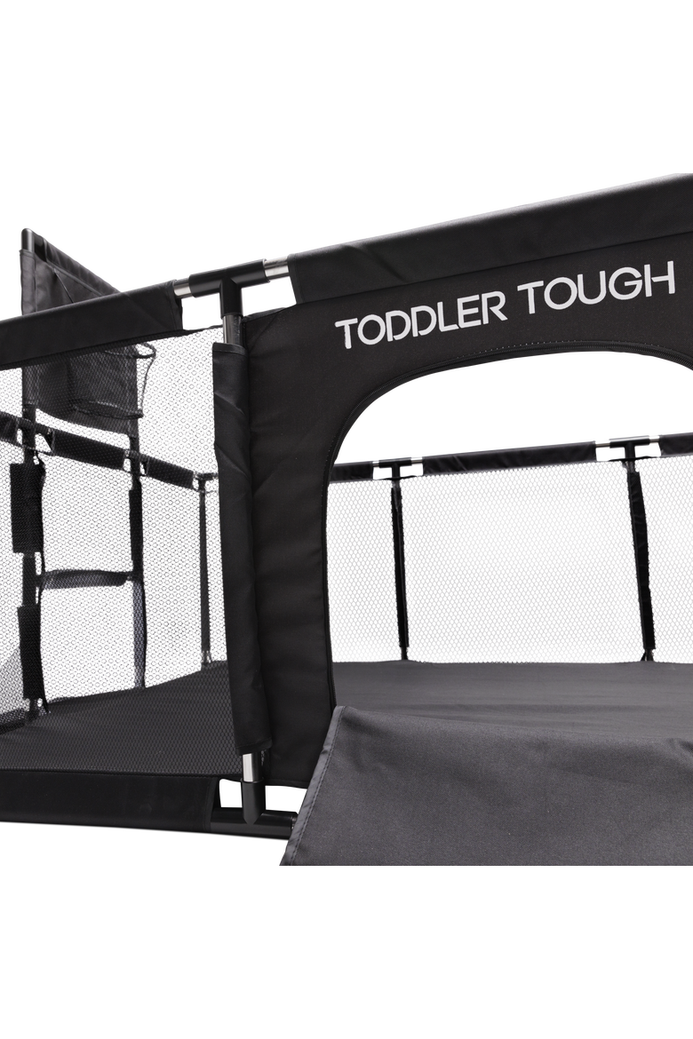 Sports Arena Playpen, Alternate, color, Black