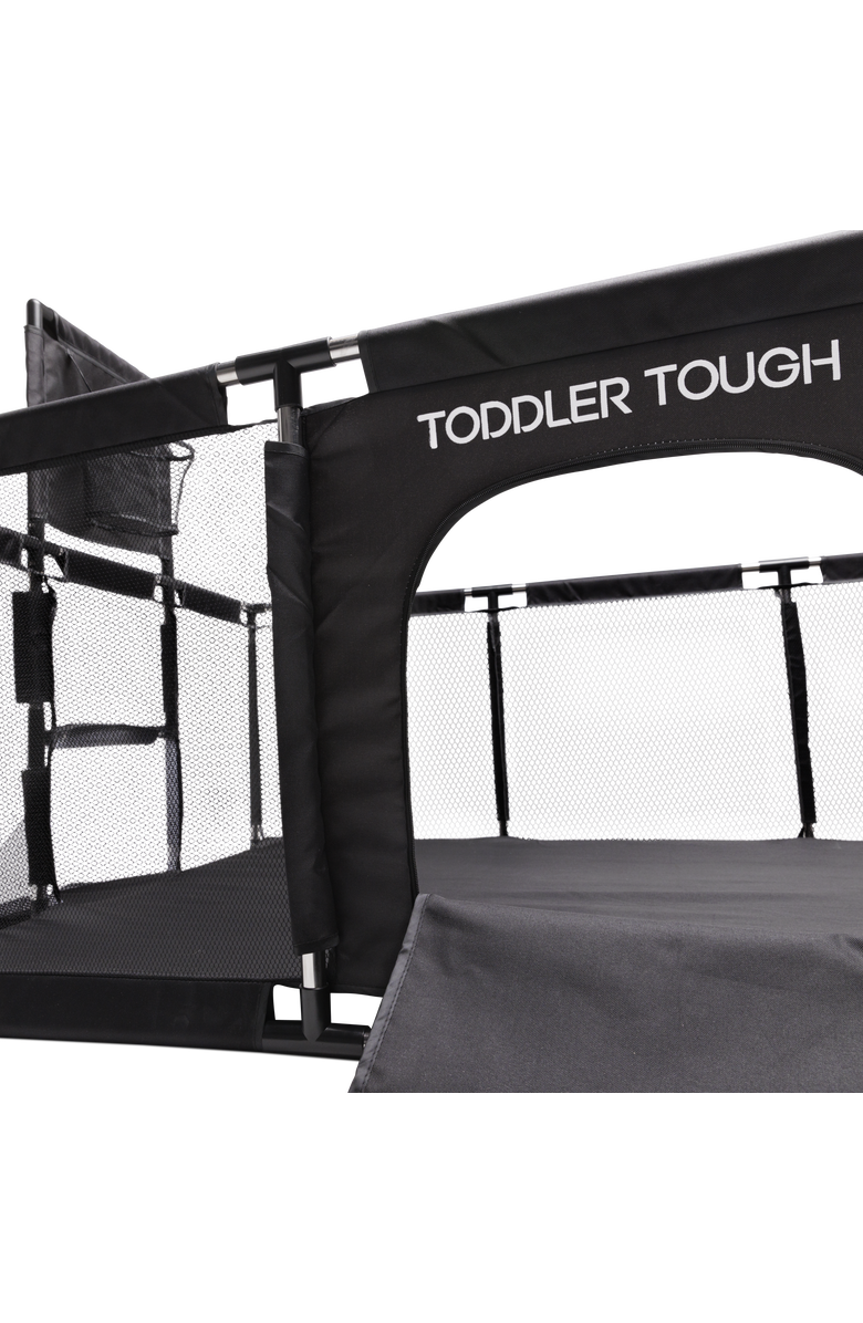 Toddler Tough Sports Arena Playpen, Alternate, color, Black