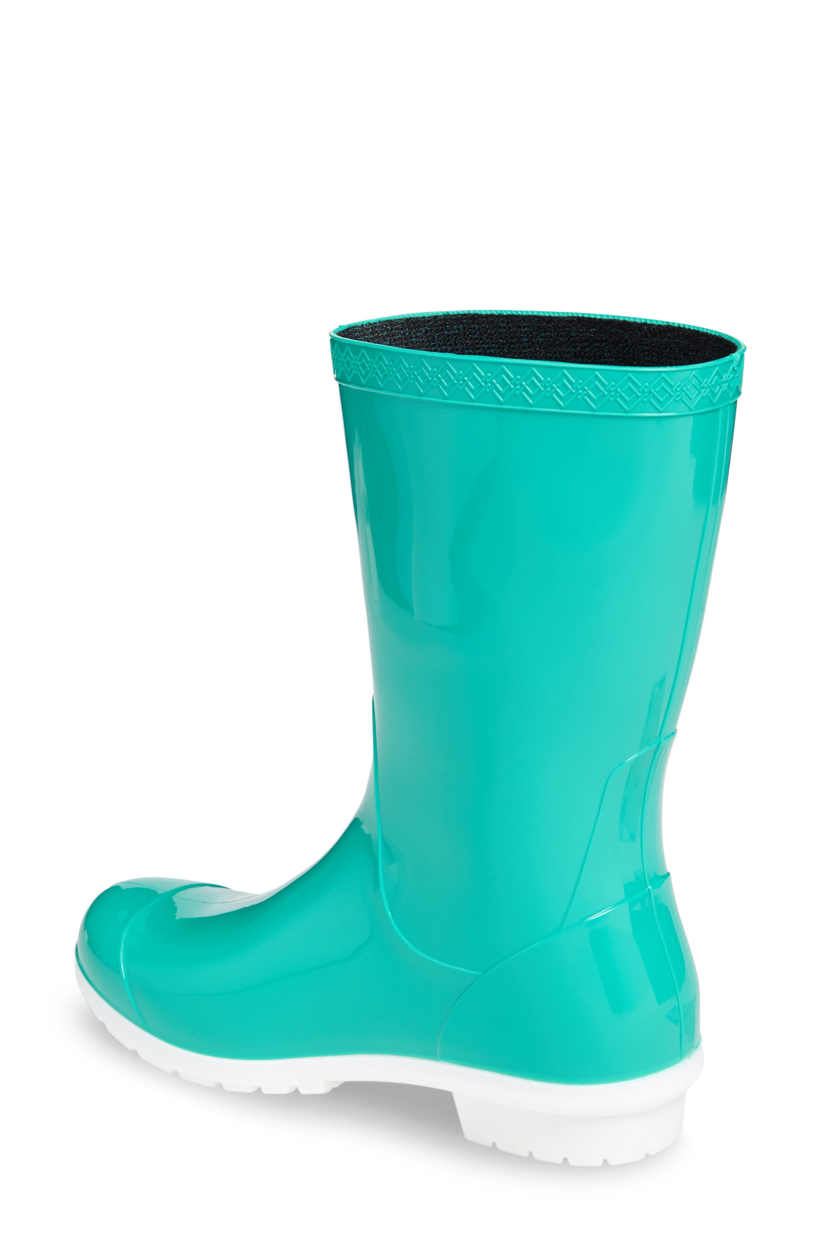 Sienna Rain Boot, Alternate, color, NEON GREEN