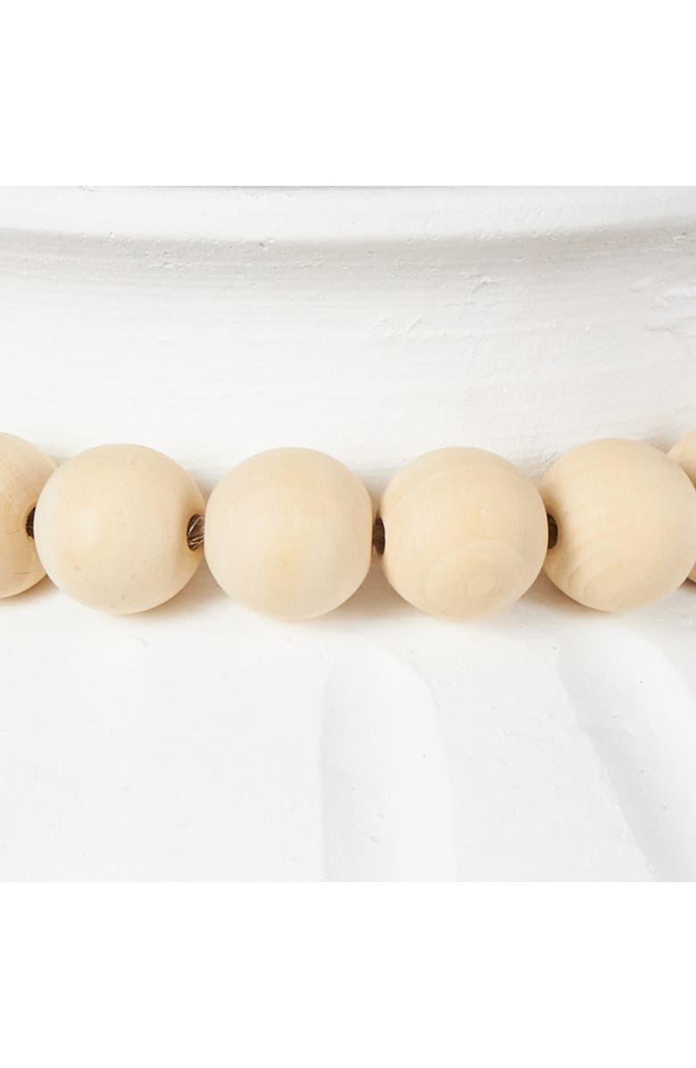 UMA Beaded Vase, Alternate, color, White