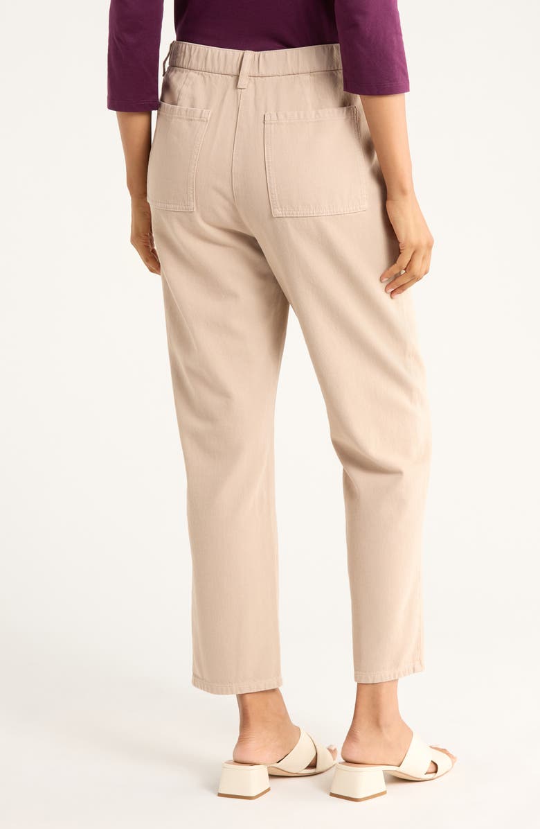 Eileen Fisher Ankle Tapered Pants, Alternate, color, Wheat