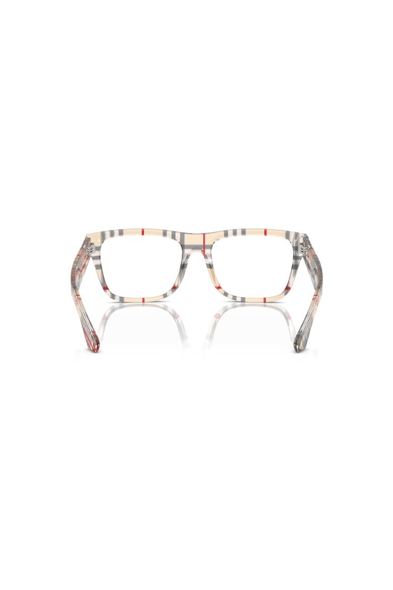 55mm Square optical glasses, Alternate, color, Brown