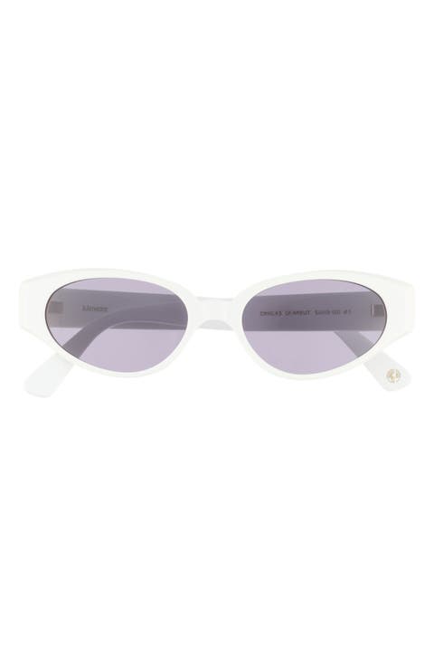54mm Oval Sunglasses