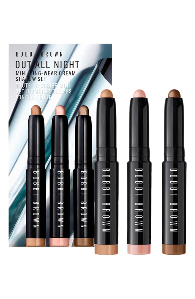 Bobbi Brown Out All Night Mini Long-Wear Cream Shadow Set USD $50 Value, Main, color, 