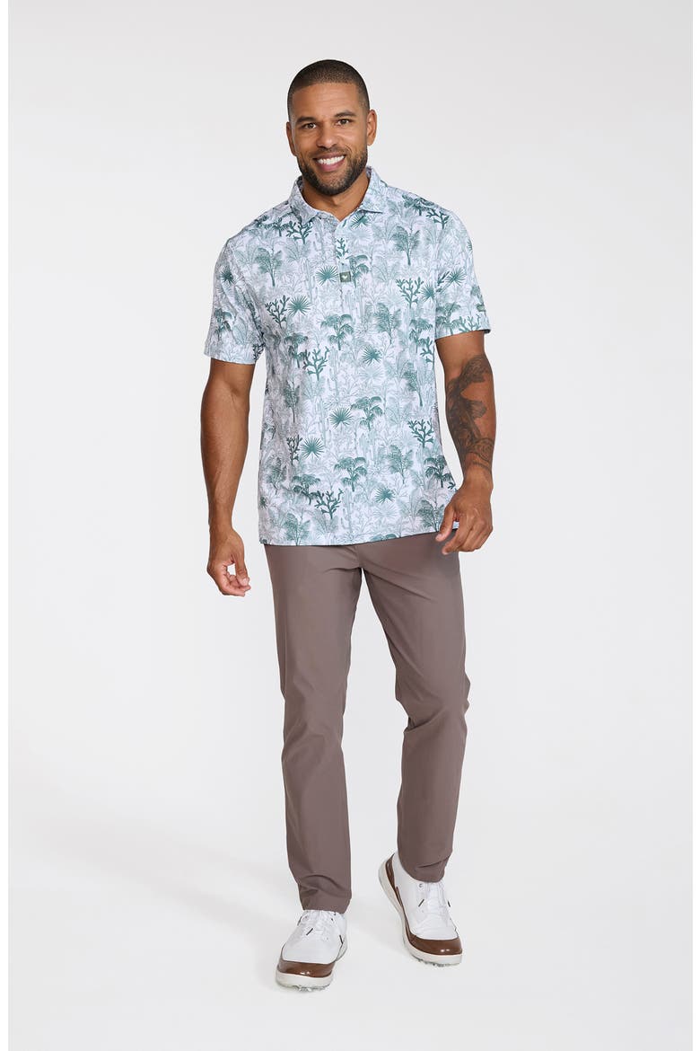 Core Performance Polo, Alternate, color, CACTUS JUNGLE