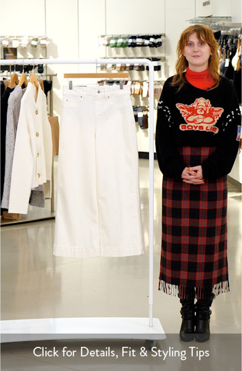 SPANXshape<sup>™</sup> EveryWear Cropped Wide Leg Jeans, sales video thumbnail