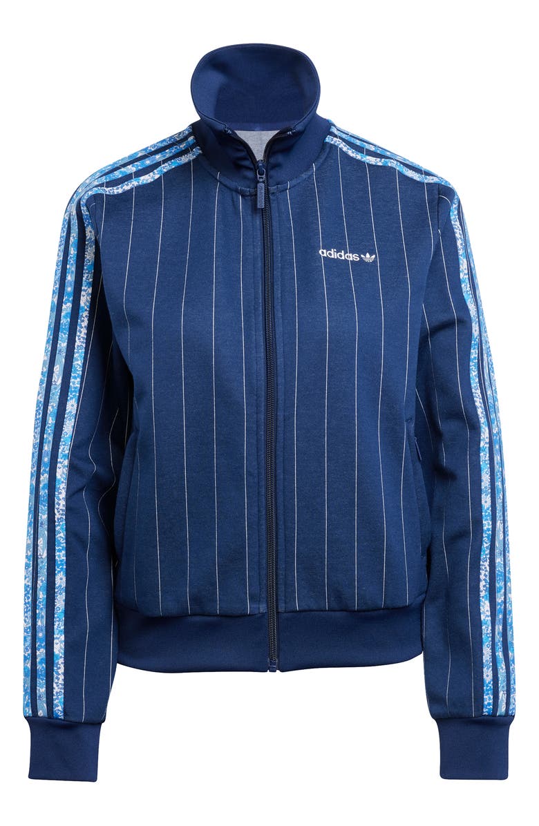 adidas Originals x Liberty London Pinstripe Track Jacket, Alternate, color,
