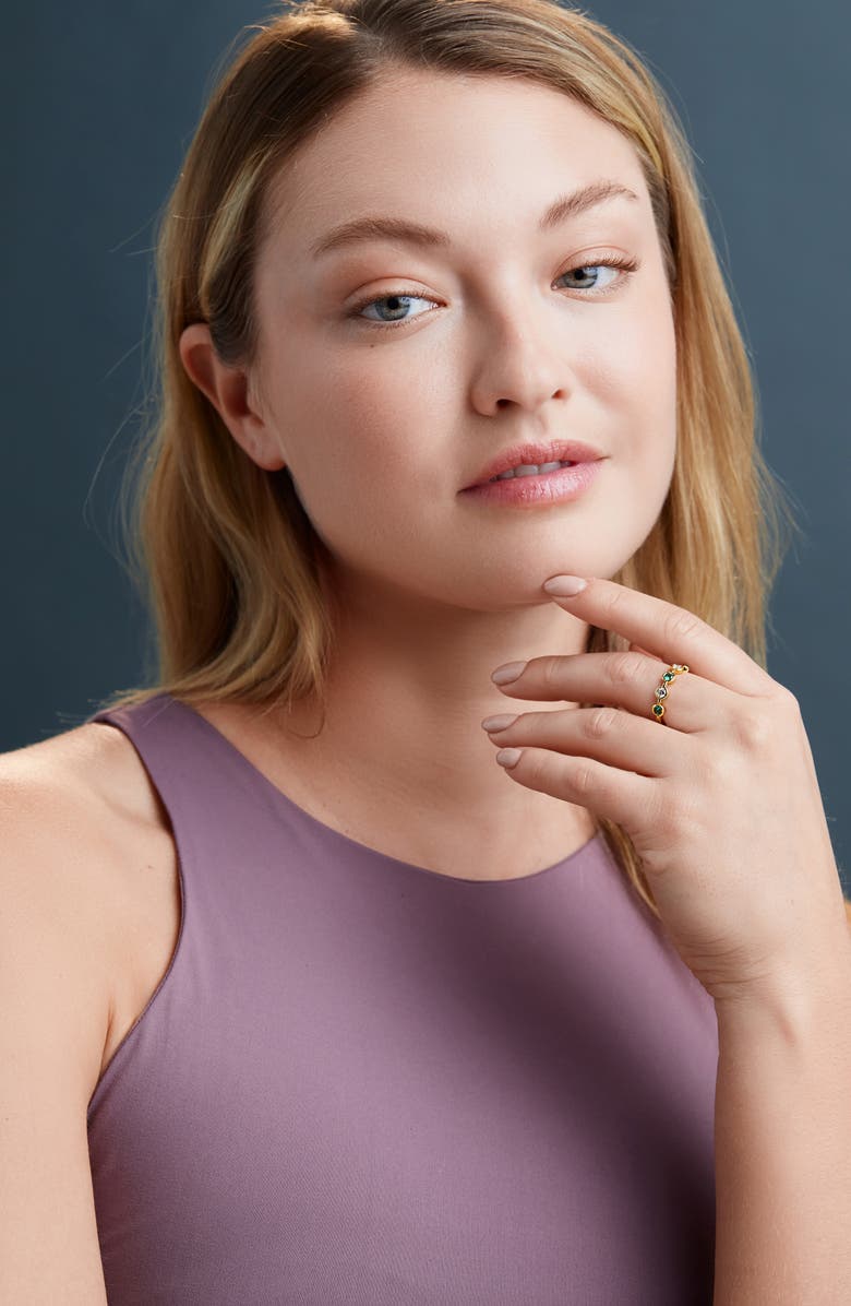 Bony Levy El Mar Diamond & Emerald Ring, Alternate, color, 