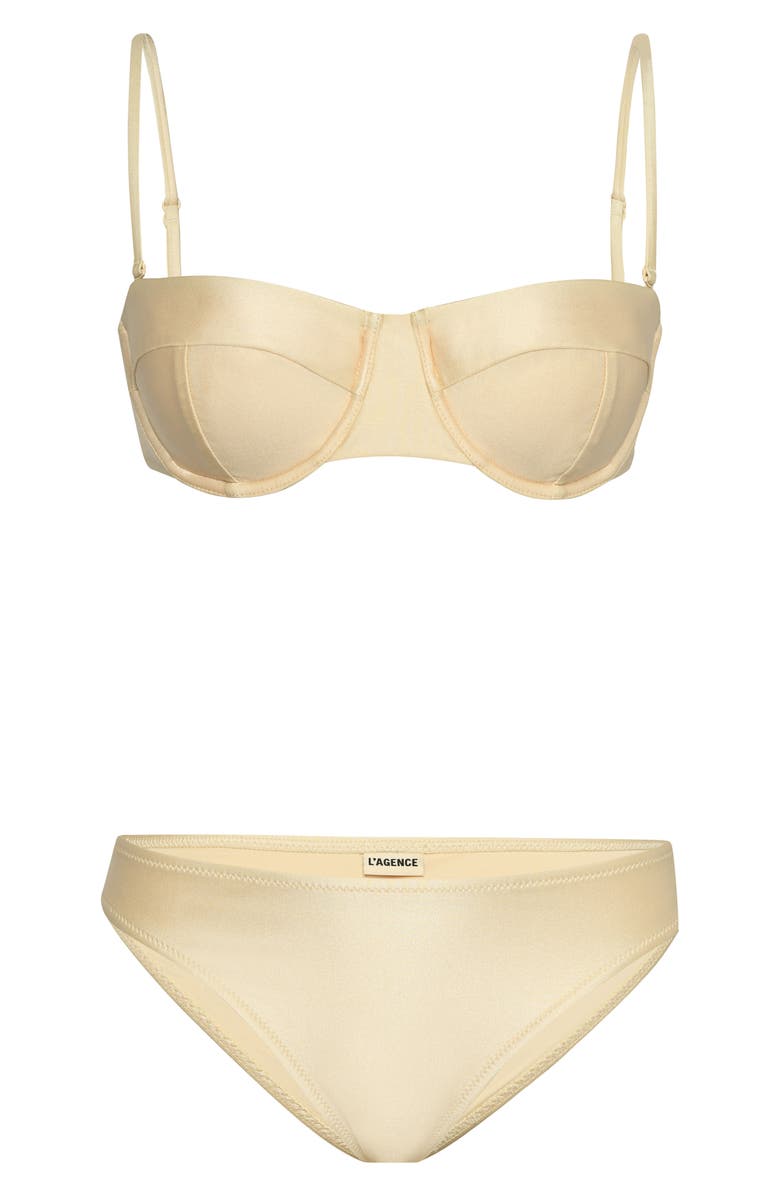 L'AGENCE Nicole Classic Bikini Bottoms, Alternate, color,