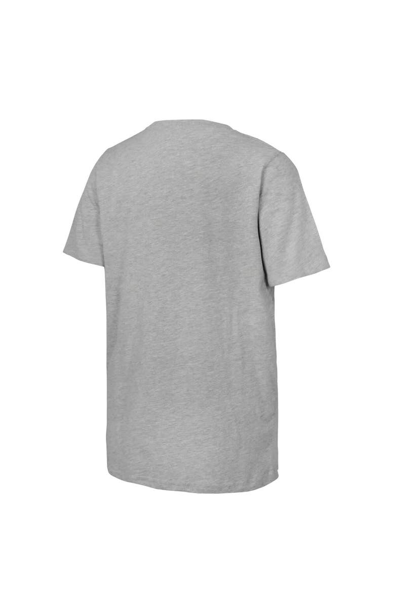 Outerstuff Youth Heather Gray Indiana Pacers 2025 Eastern Conference Champions Locker Room T-Shirt, Alternate, color, Heather Gray