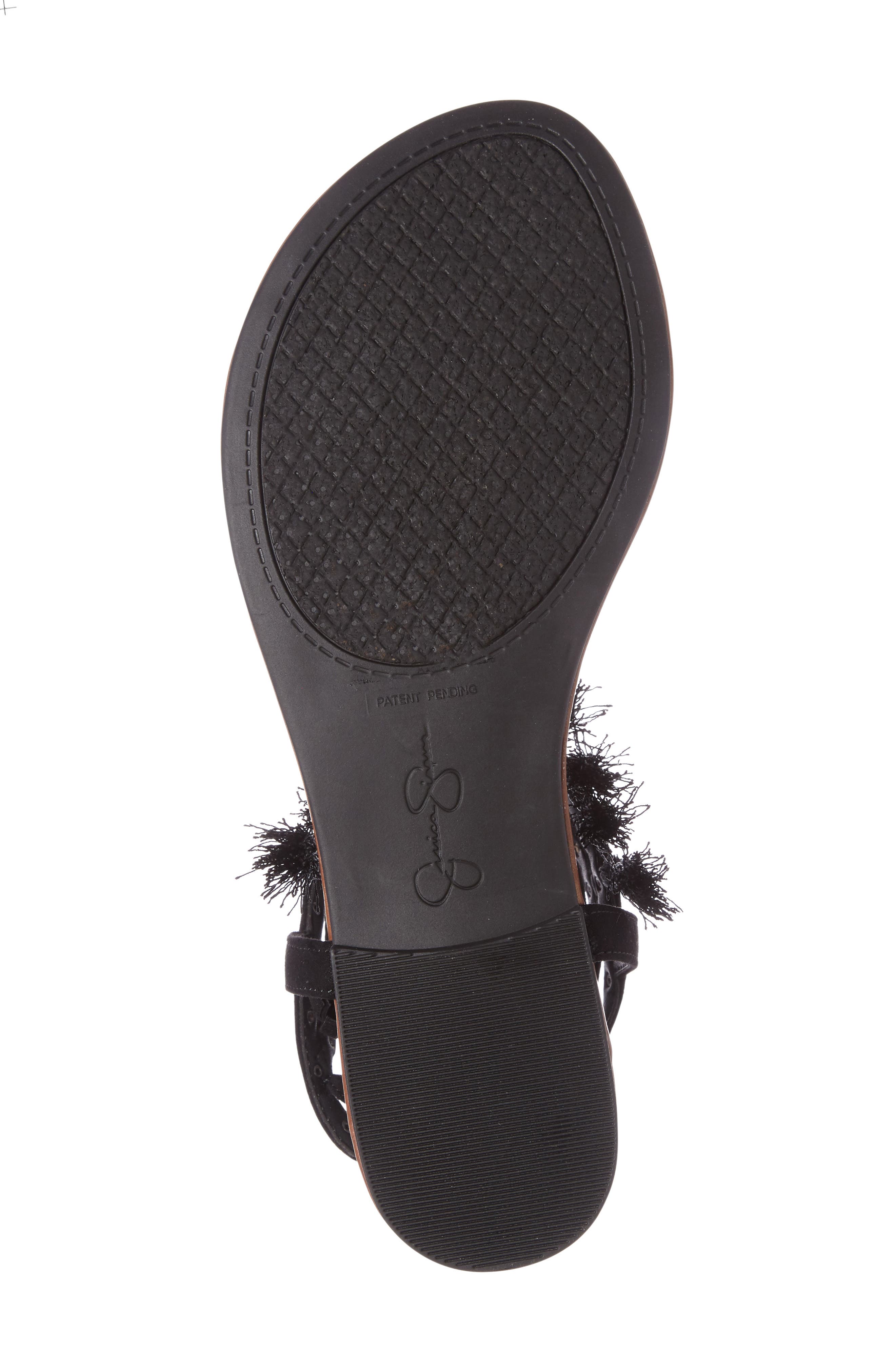 Jessica Simpson Kamel Studded Tassel Sandal, Alternate, color, 