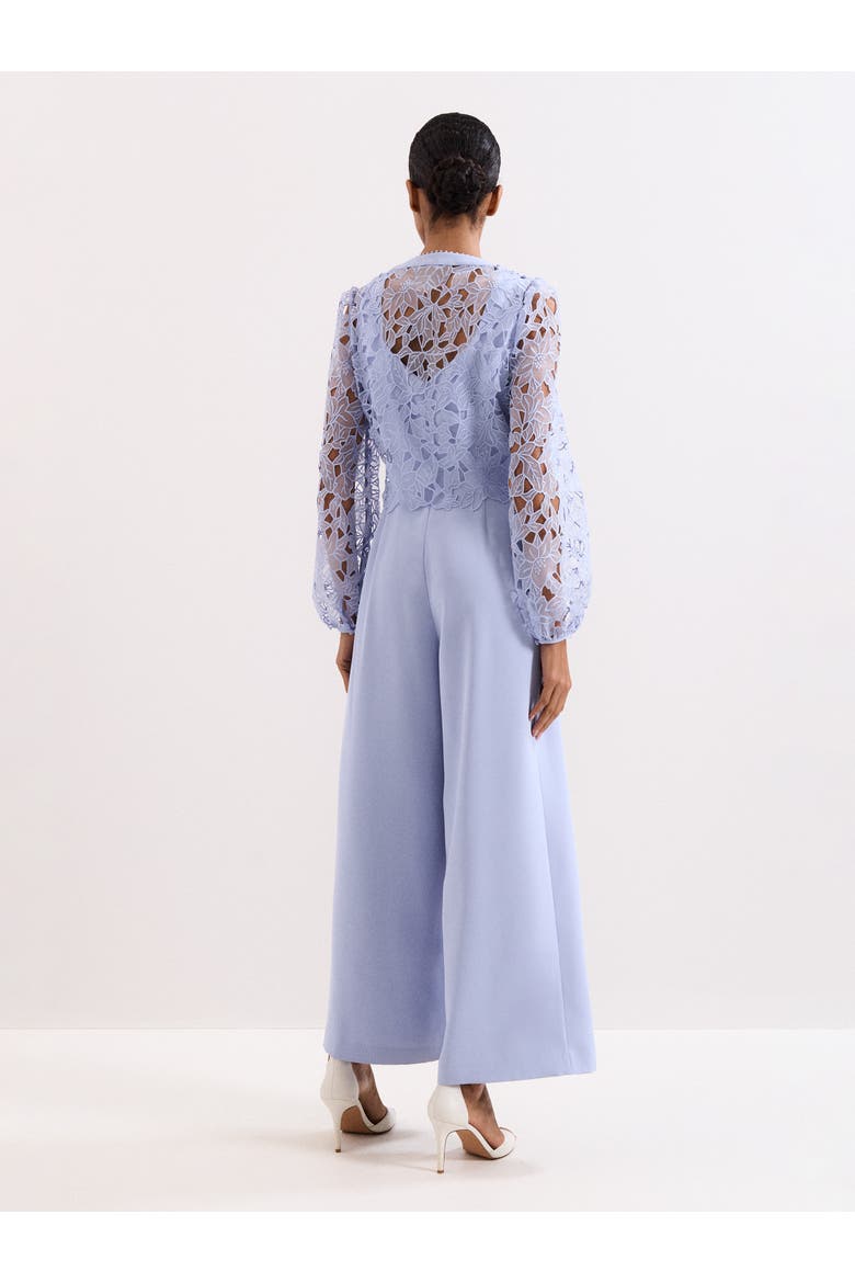 Winona Lace Jumpsuit, Alternate, color, Pale Blue