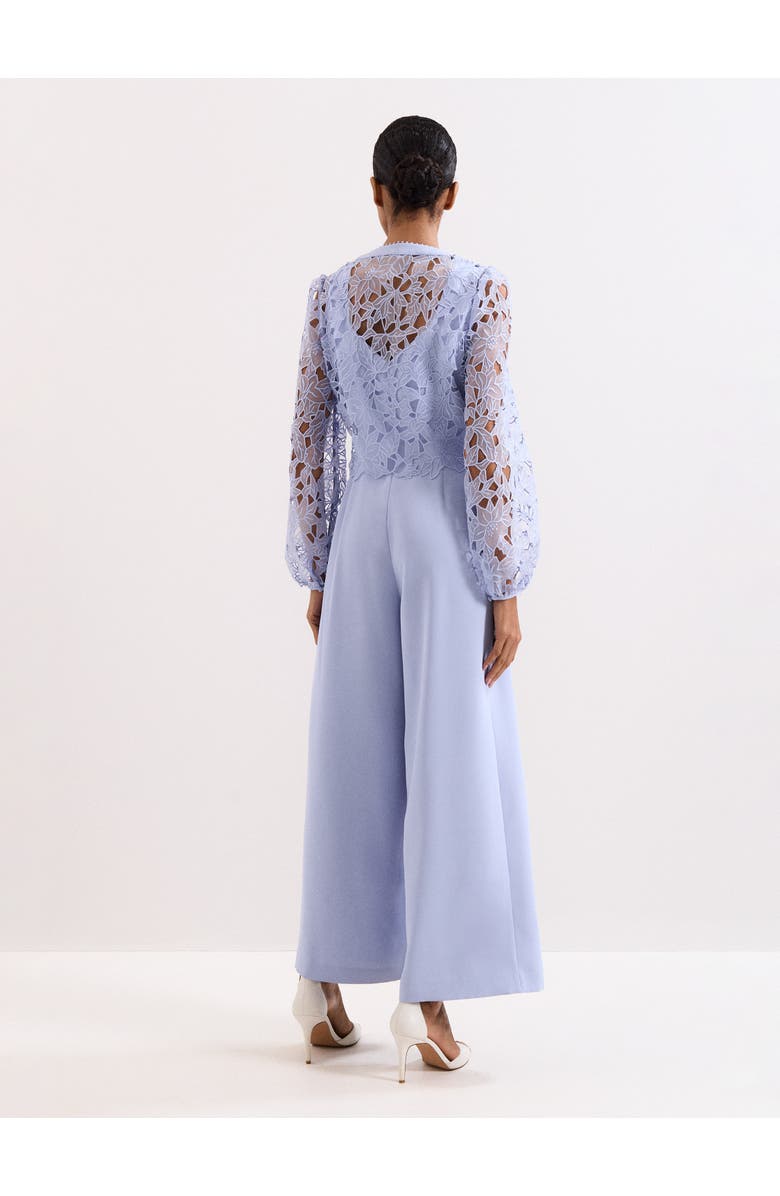 Phase Eight Winona Lace Jumpsuit, Alternate, color, Pale Blue