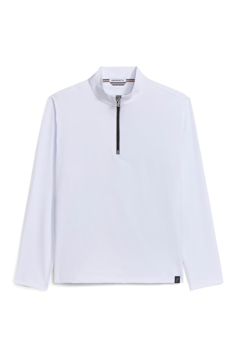 Crosby 1/4 Zip, Alternate, color, White