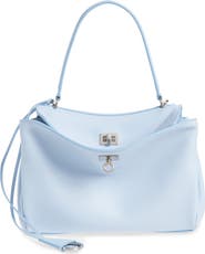 Balenciaga Small Rodeo Leather Top Handle Bag