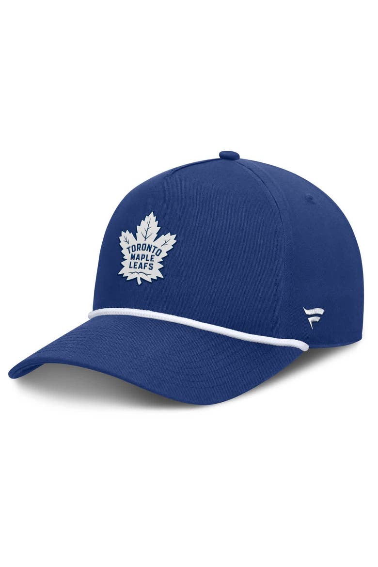 Men's Fanatics Blue Toronto Maple Leafs Authentic Pro Rink Roper A-Frame Adjustable Hat, Main, color, Blue