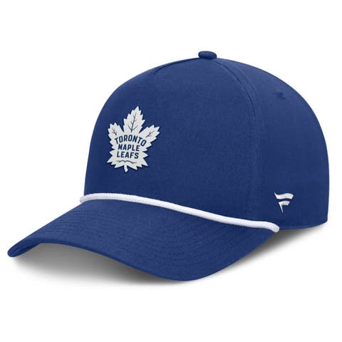 Men's Fanatics Blue Toronto Maple Leafs Authentic Pro Rink Roper A-Frame Adjustable Hat