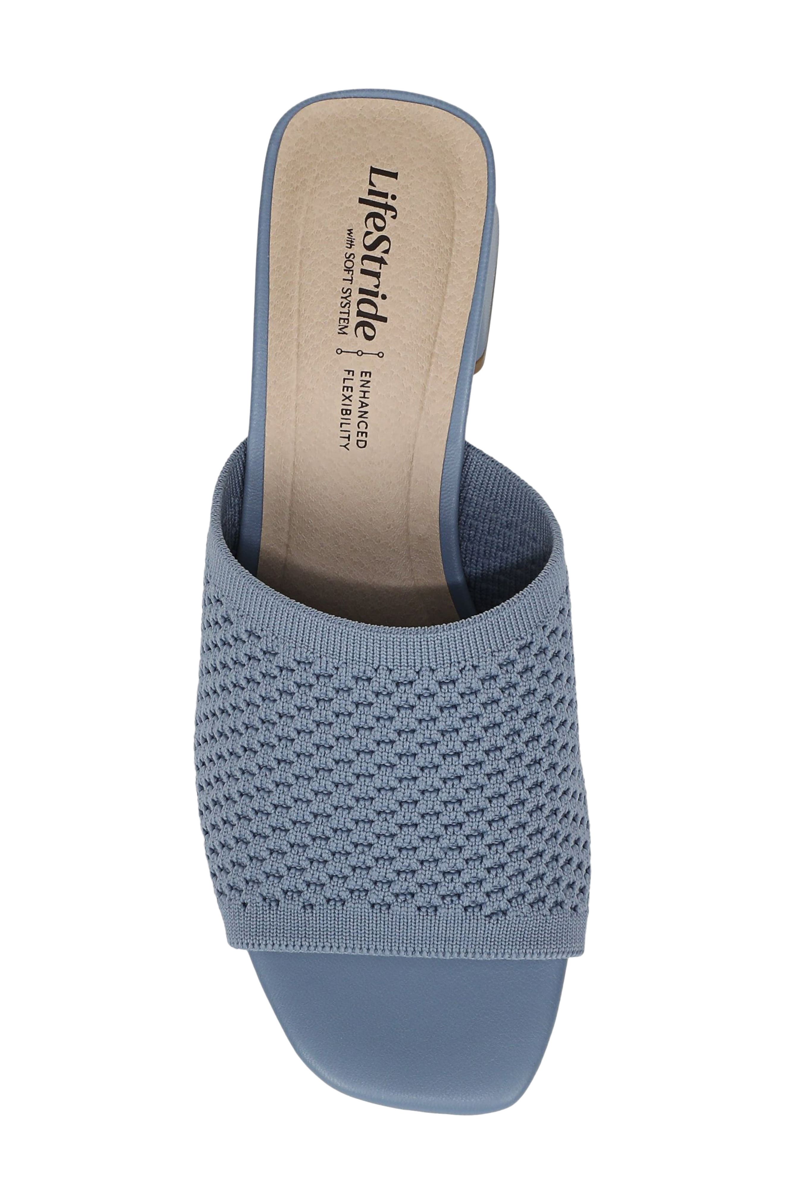 Colette Slide Sandal, Alternate, color, STONEWASH BLUE