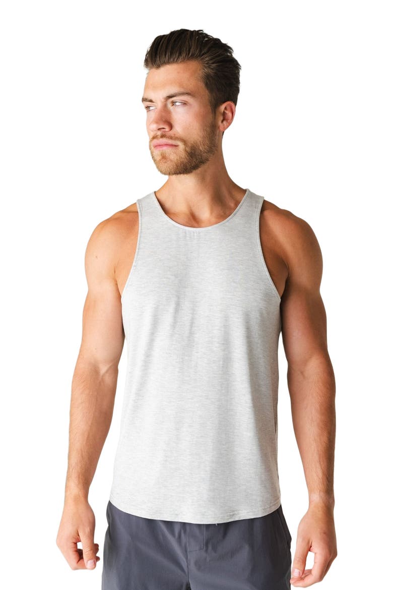 Vital Men's Tank, Alternate, color, Stone Marl