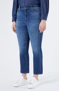 Marina Rinaldi Madras Denim Ankle Jeans