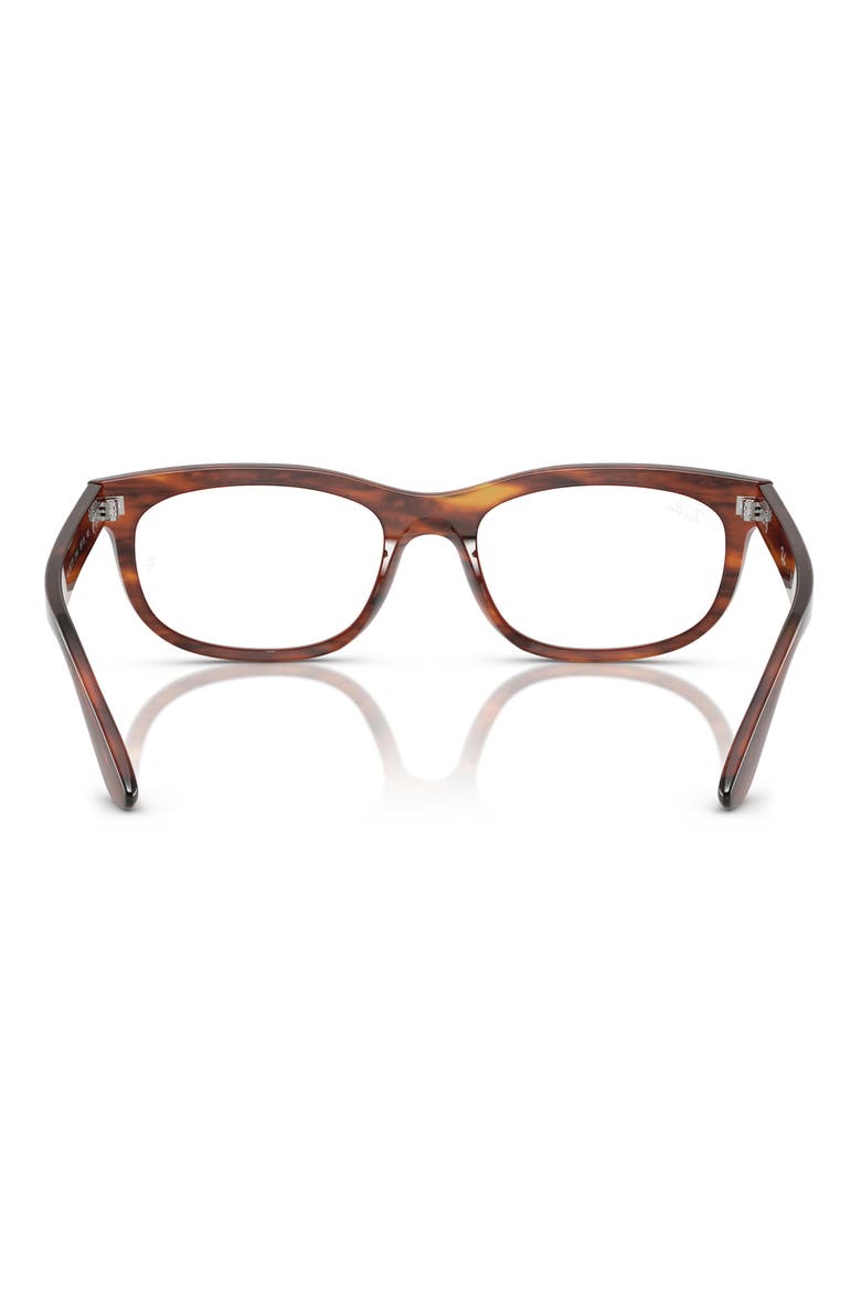 54mm Pillow Optical Glasses, Alternate, color, STRIPED HAVANA