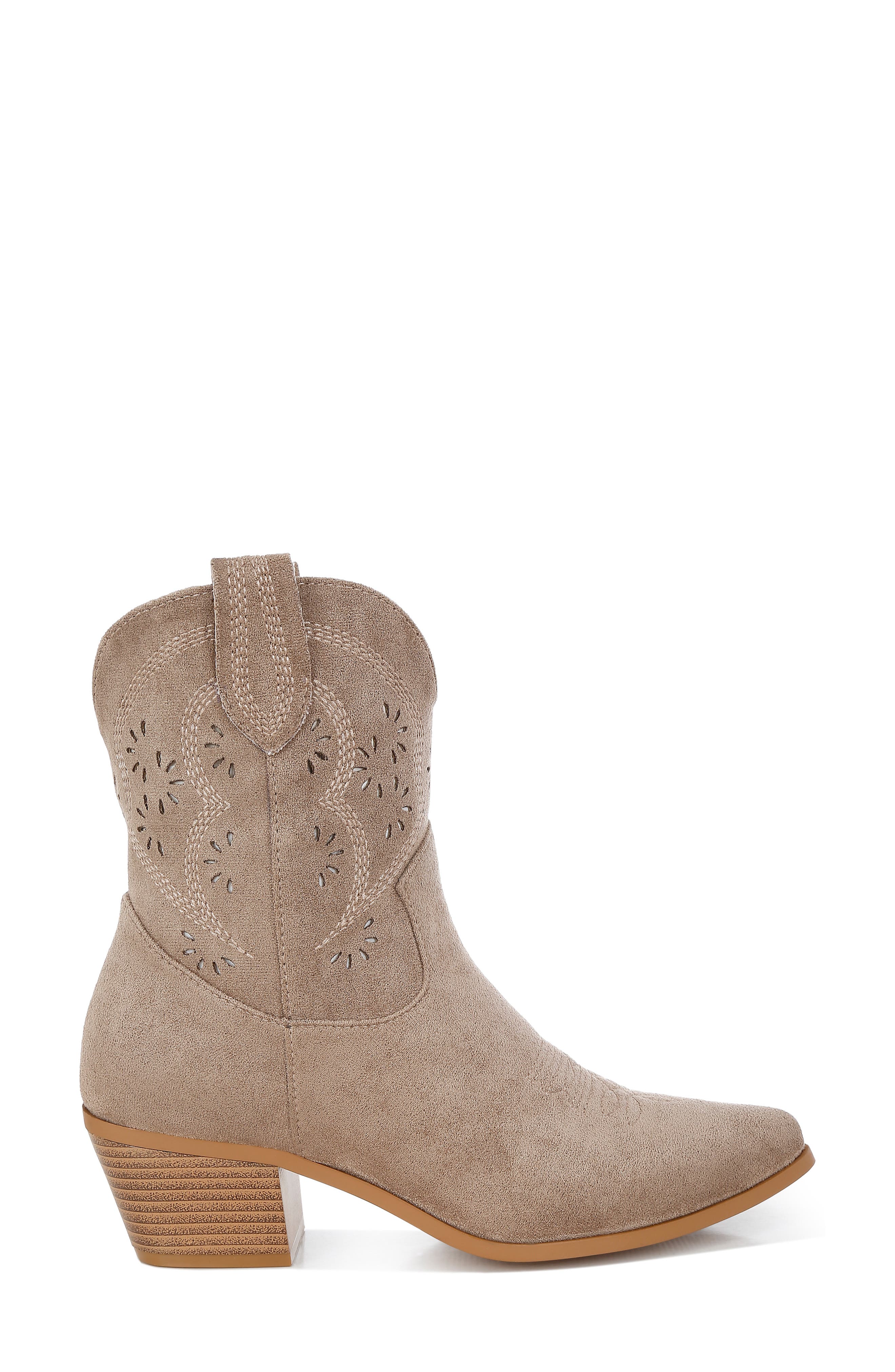 LONDON RAG Nigel Western Boot, Alternate, color, Taupe