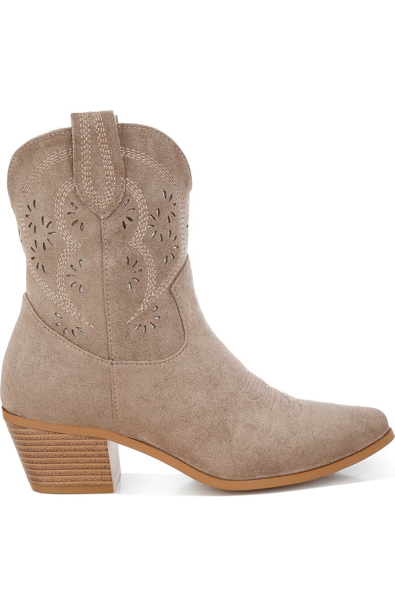 LONDON RAG Nigel Western Boot, Alternate, color, Taupe