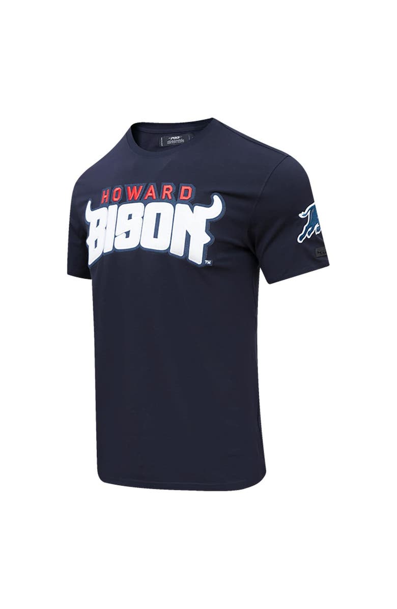 PRO STANDARD Men's Pro Standard Navy Howard Bison University Classic T-Shirt, Alternate, color, 