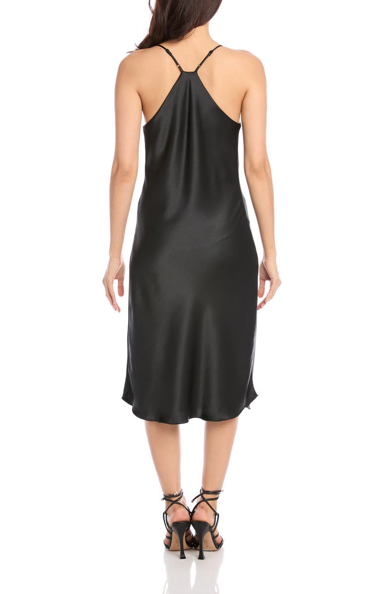 FIFTEEN TWENTY Bias Cut Cowl Neck Racerback Slipdress, Alternate, color,