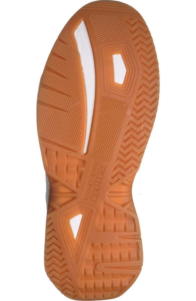 Versace Jeans High Top Exaggerated Sole Sneaker, Alternate, color,