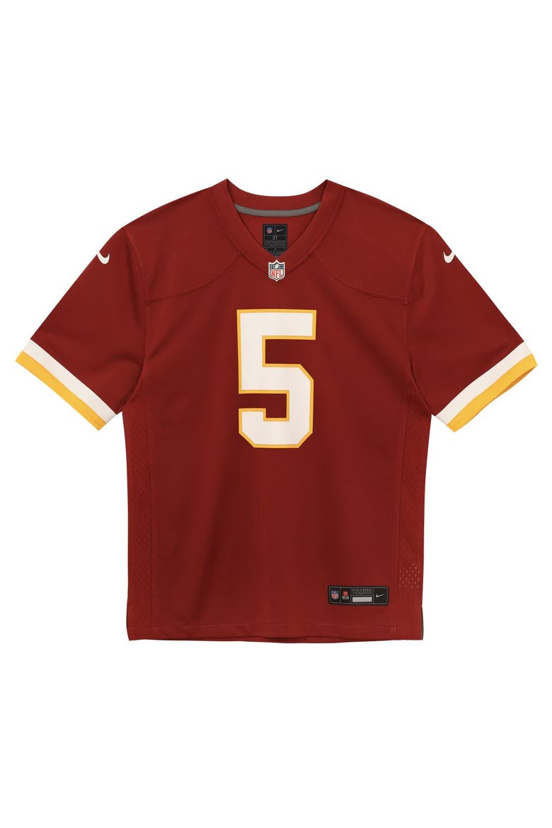 Infant Nike Jayden Daniels Burgundy Washington Commanders Team Game Jersey, Alternate, color, Burgundy