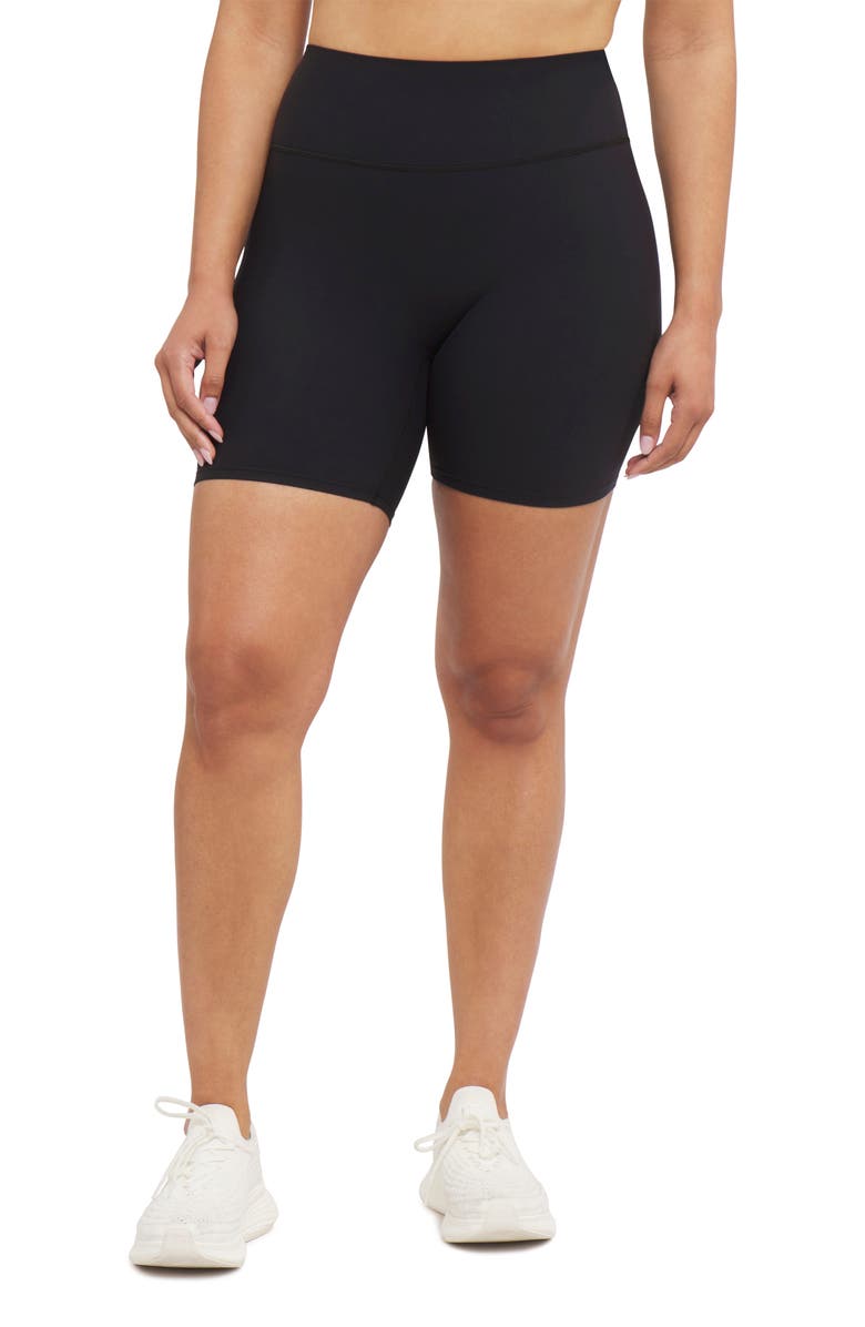 SPANX<sup>®</sup> SPANXsmooth<sup>™</sup> OnForm Bike Shorts, Main, color, Very Black