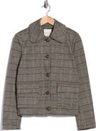 Bagatelle Plaid Cropped Jacket