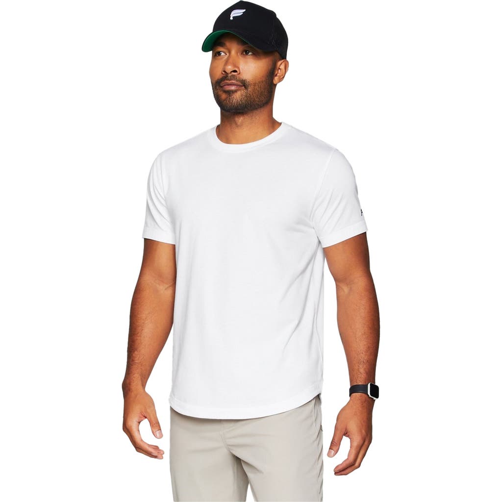 Fabletics The 24-7 Tee Curved Hem In Black