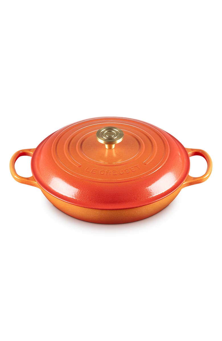 Le Creuset Signature Enameled Cast Iron Covered Braiser, Alternate, color, 