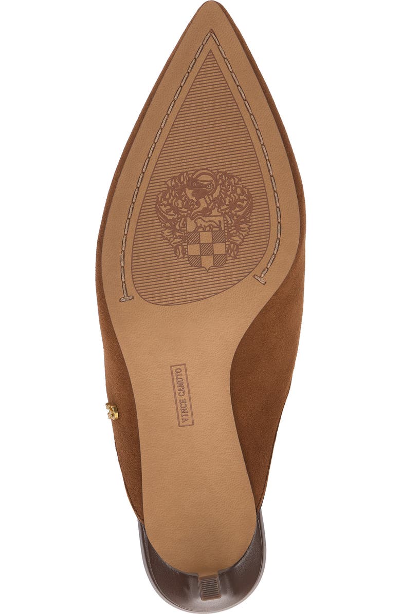 Vince Camuto Kylien Slingback Pointed Toe Pump, Alternate, color, Burnt Sugar