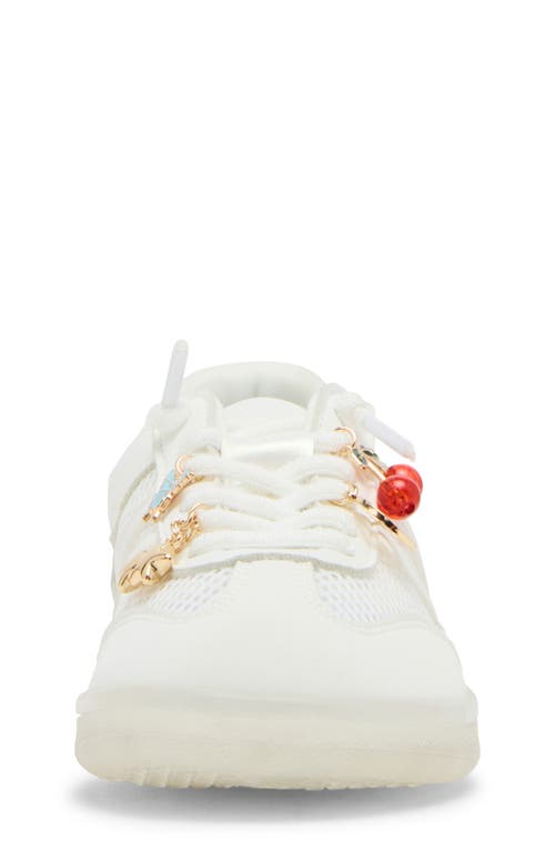 Steve Madden Girls Verdict Sneaker In White
