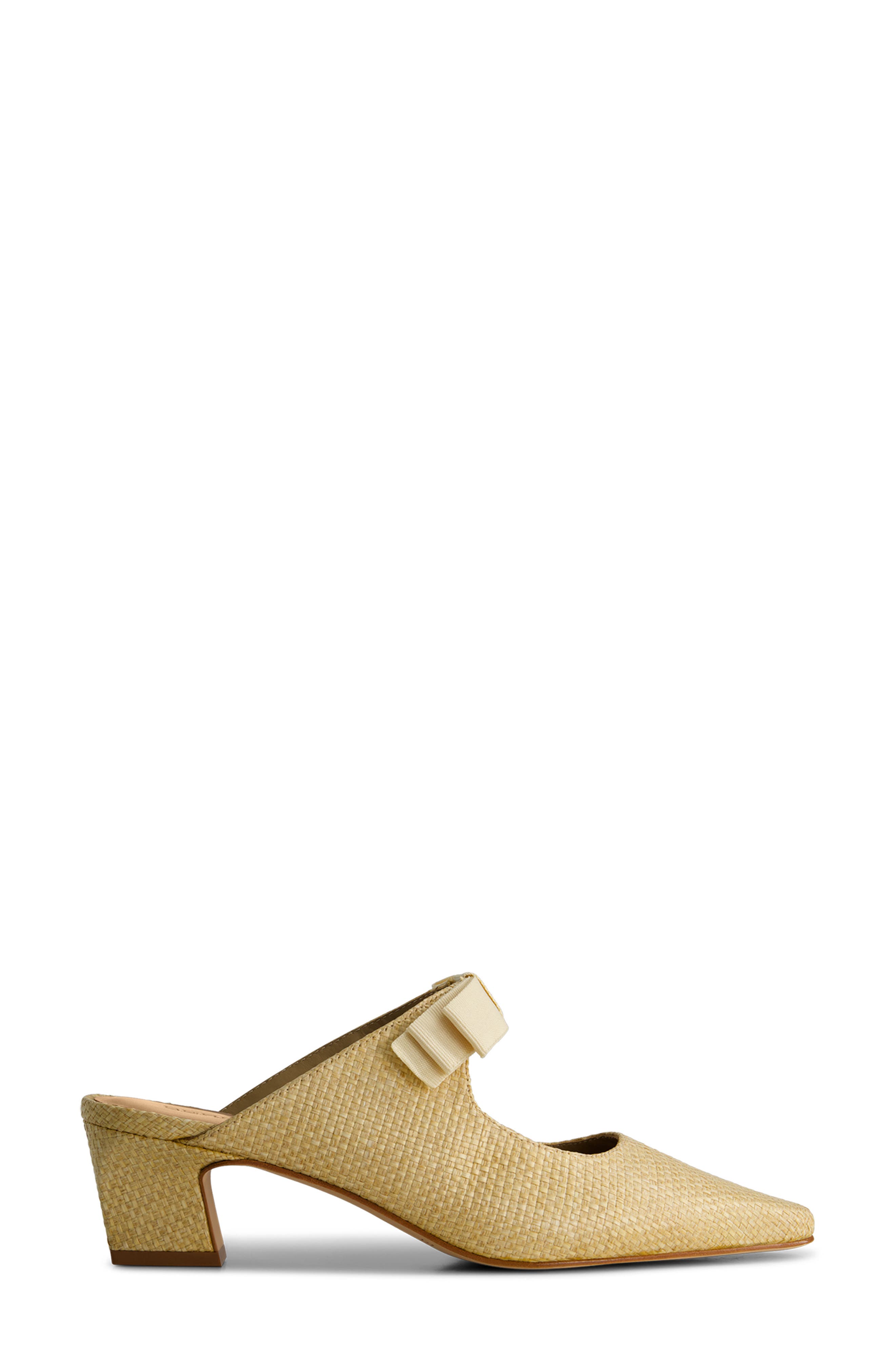 Bernardo Footwear Astrid Mule, Alternate, color, Light Natural Small Cross