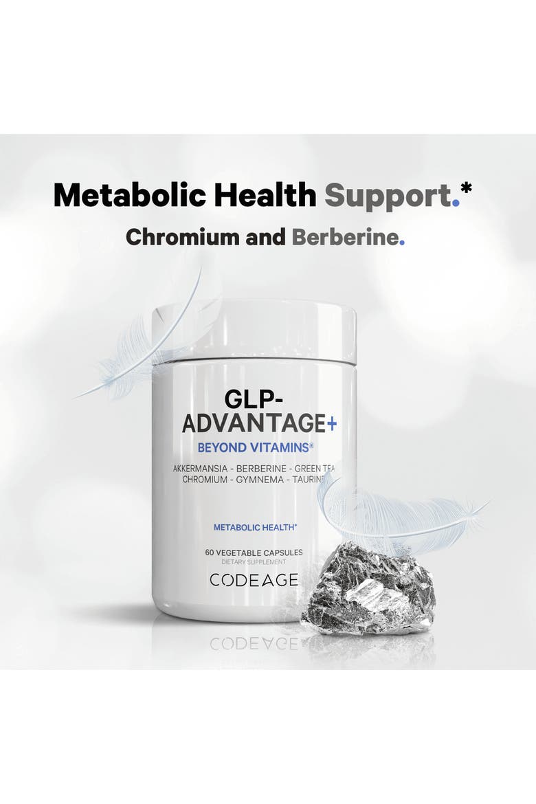GLP-Advantage+ Liposomal GLP-1 Supplement, Alternate, color, White