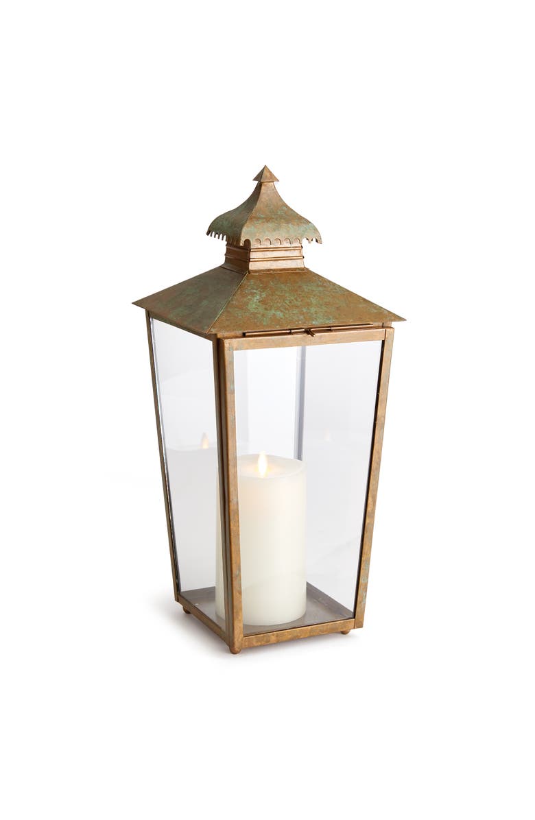 Napa Home & Garden Anders Lantern, Main, color, Gold