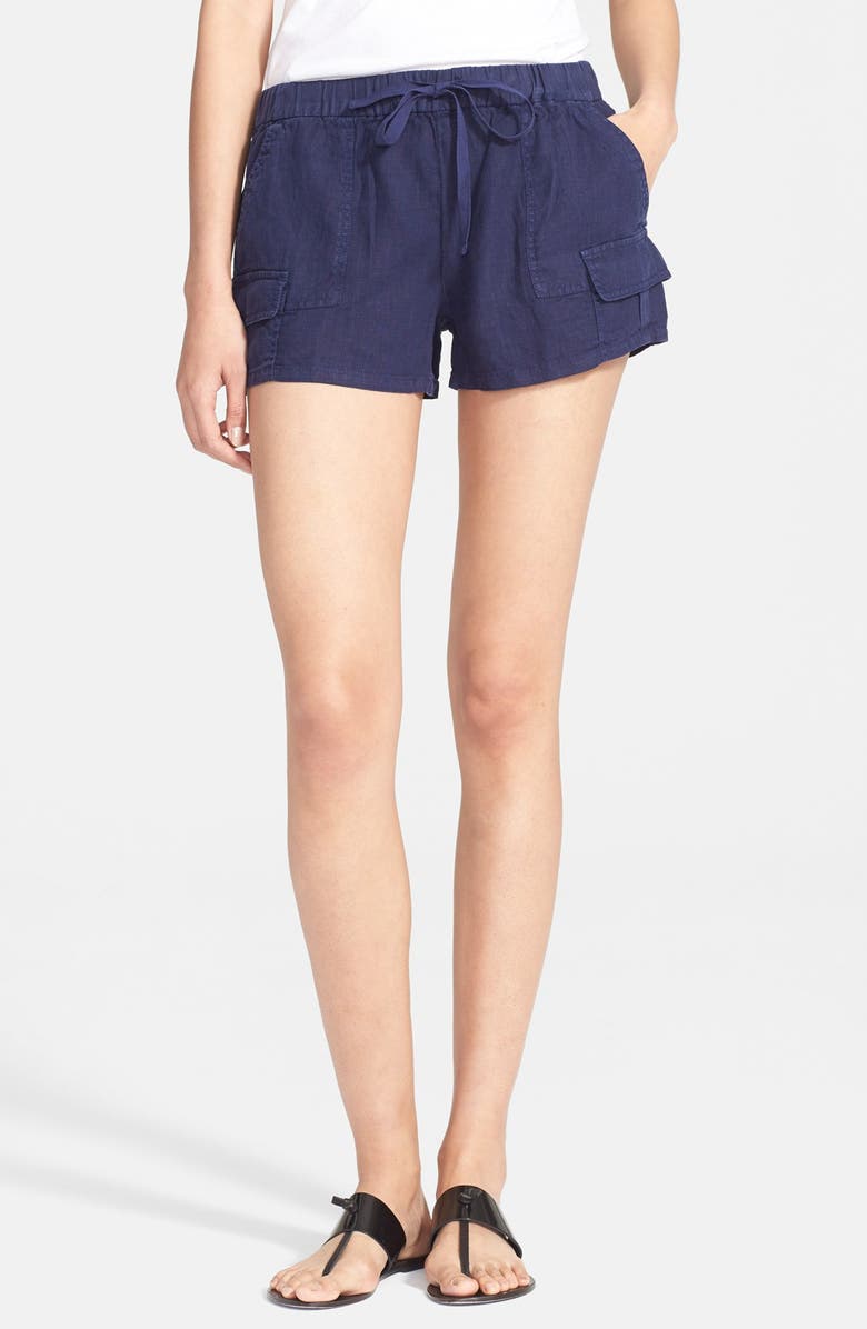Joie Ilya Linen Cargo Shorts, Main, color,