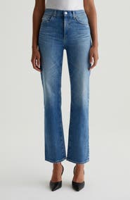 AG Brinley Mid Rise Classic Straight Leg Jeans
