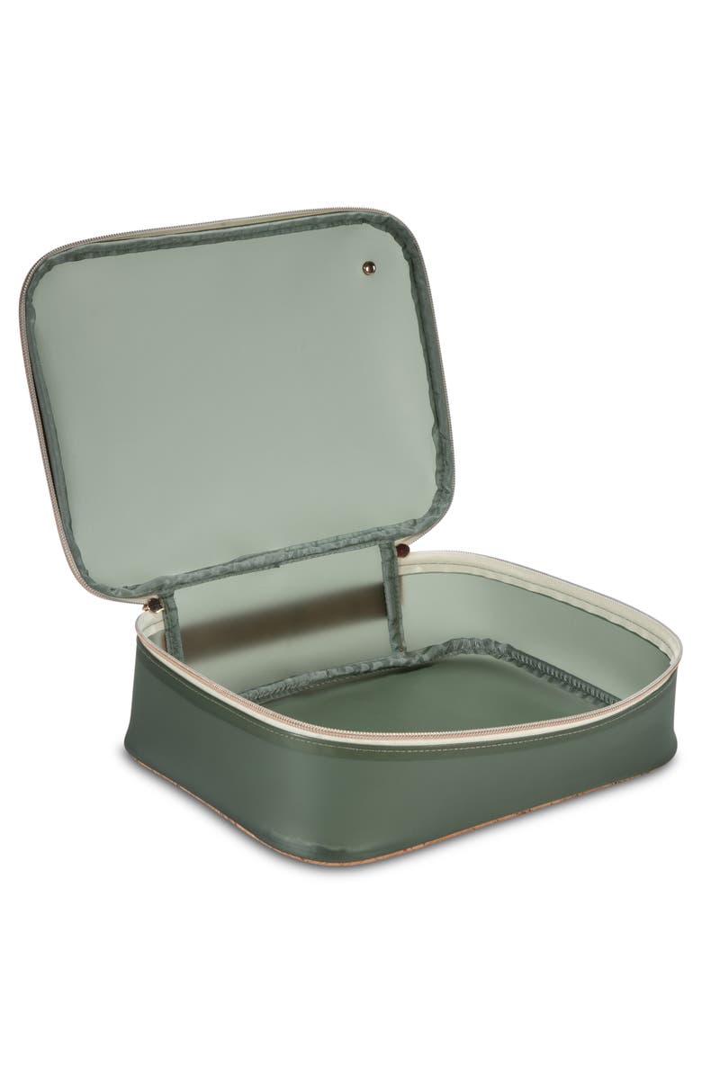 Stephanie Johnson Miami Thyme Claire Jumbo Makeup Case, Alternate, color, Thyme