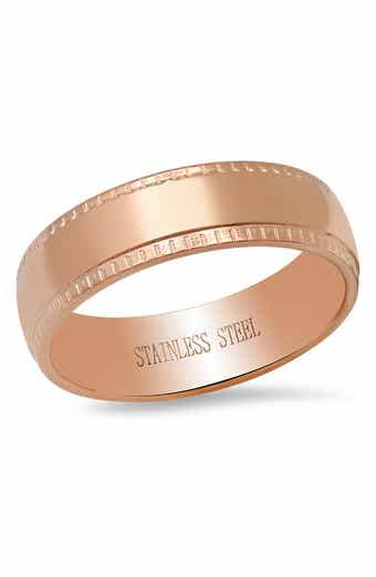 HMY JEWELRY Etched Band Ring