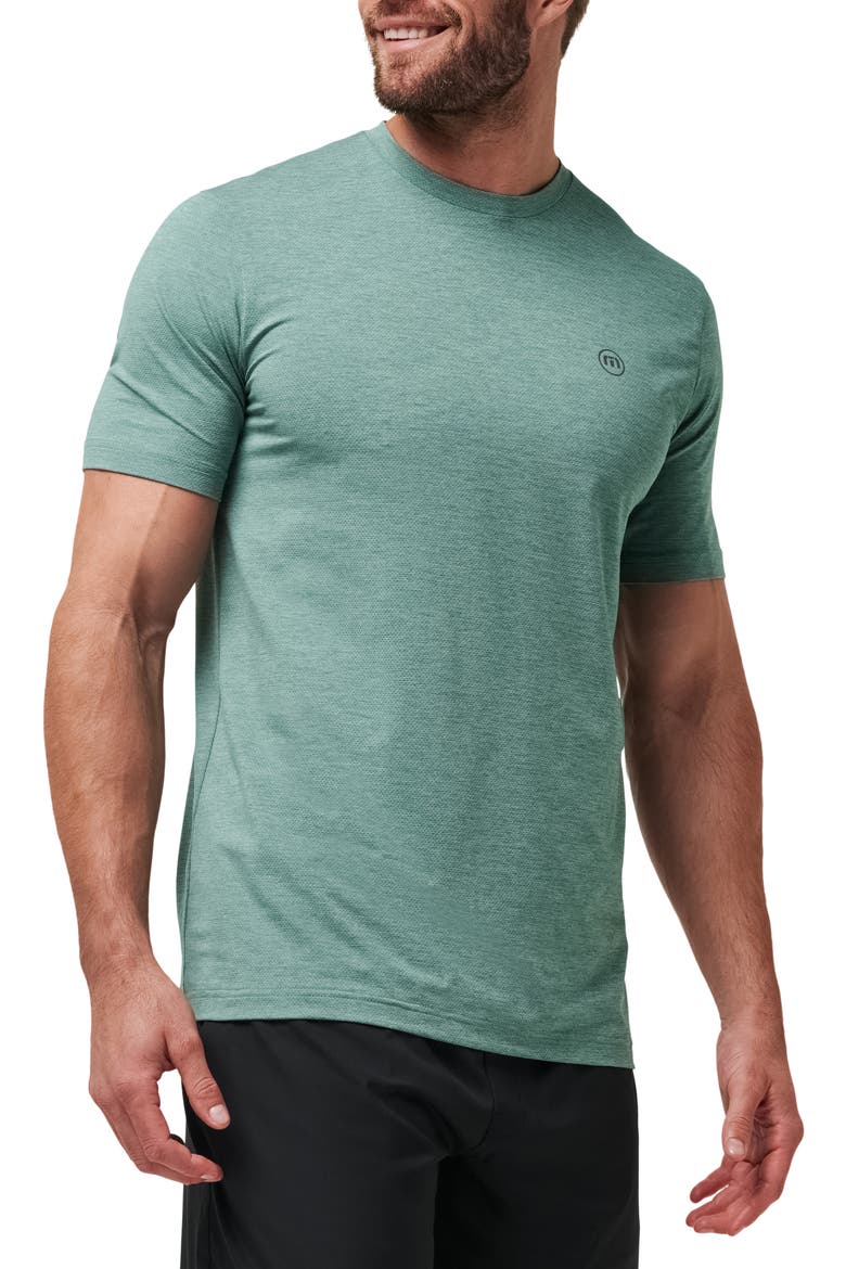 Scenic Vista Logo T-Shirt, Alternate, color, HEATHER SILVER PINE