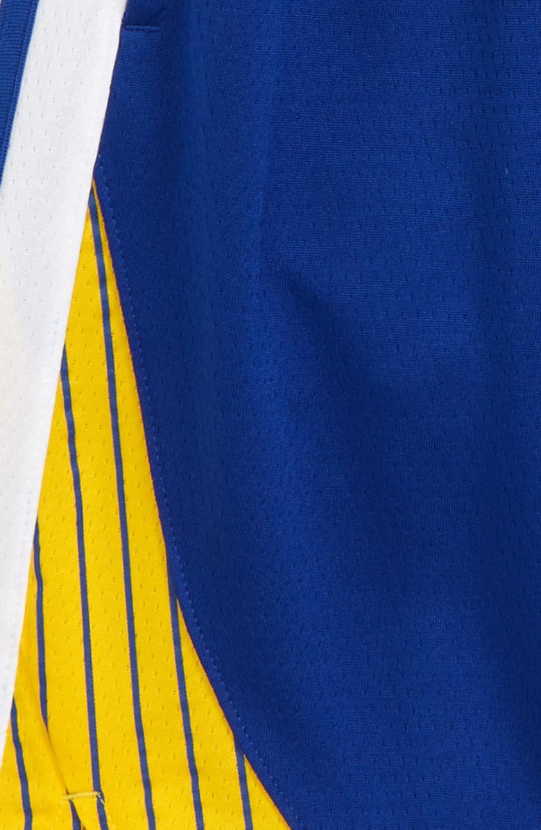Nike Youth Nike Royal Golden State Warriors 2020/21 Swingman Shorts - Icon Edition, Alternate, color, 
